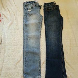 2 Pair Aeropostale Jeans